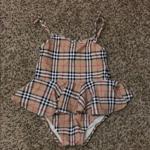 Children’s Burberry swimsuit